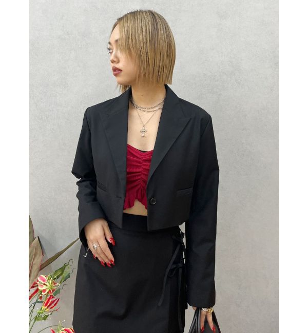 EVRIS「ショートレングスジャケット【セットアップ着用可能】」|テーラードジャケット|
