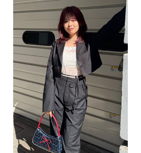 EVRIS「ショートレングスジャケット【セットアップ着用可能】」|テーラードジャケット|