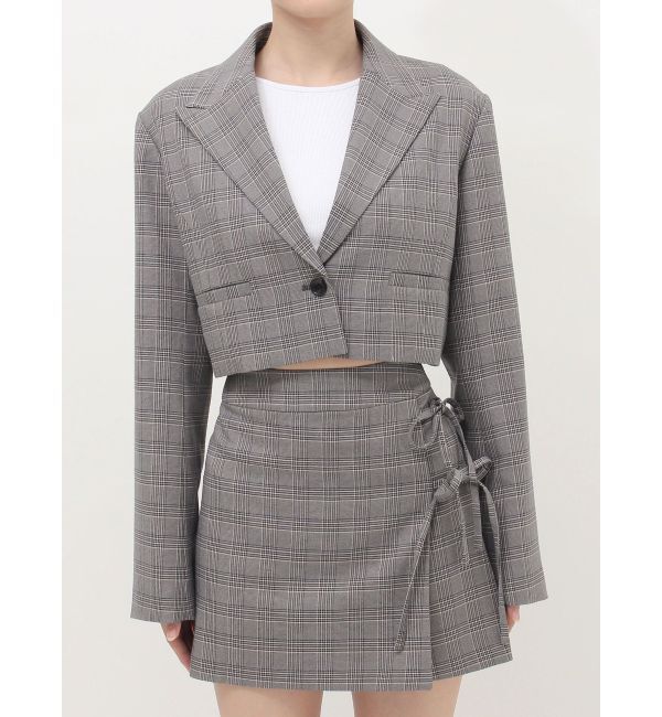 EVRIS「ショートレングスジャケット【セットアップ着用可能】」|テーラードジャケット|