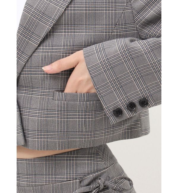 EVRIS「ショートレングスジャケット【セットアップ着用可能】」|テーラードジャケット|