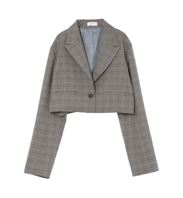 EVRIS「ショートレングスジャケット【セットアップ着用可能】」|テーラードジャケット|