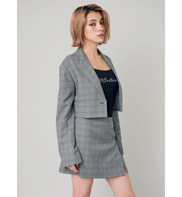 EVRIS「ショートレングスジャケット【セットアップ着用可能】」|テーラードジャケット|