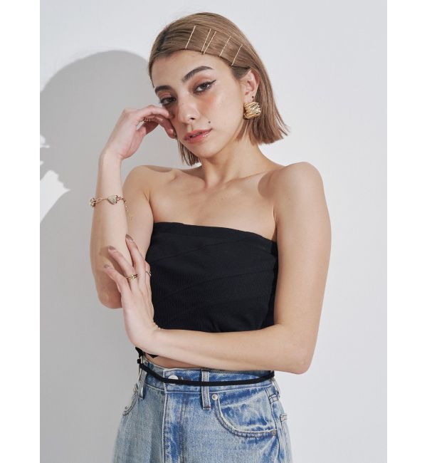 EVRIS「DEFORMATION HOOPピアス」|ピアス|