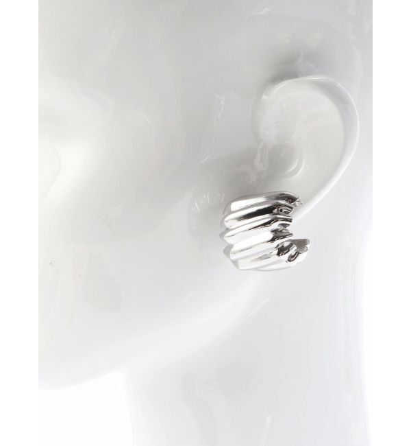 EVRIS「DEFORMATION HOOPピアス」|ピアス|