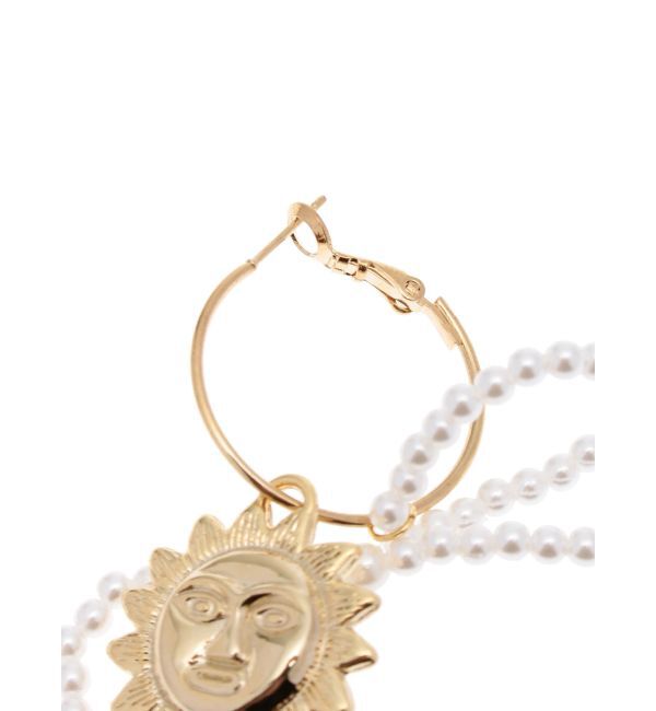 EVRIS「RIBBON SUNNY MOTIF ピアス」|ピアス|