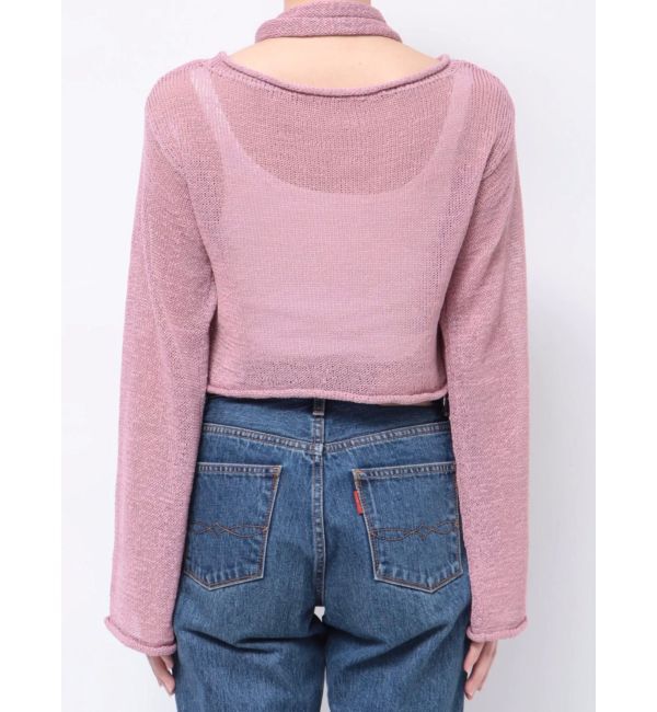 jouetie「ストールシアーニット」|ニット・セーター|