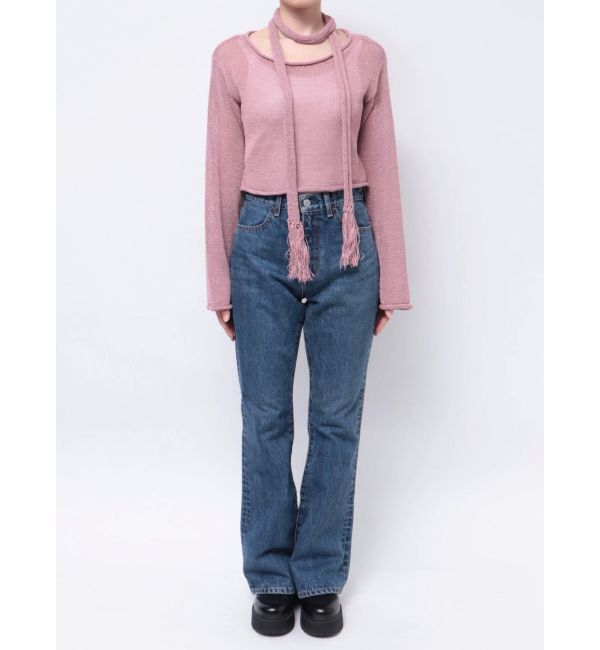 jouetie「ストールシアーニット」|ニット・セーター|