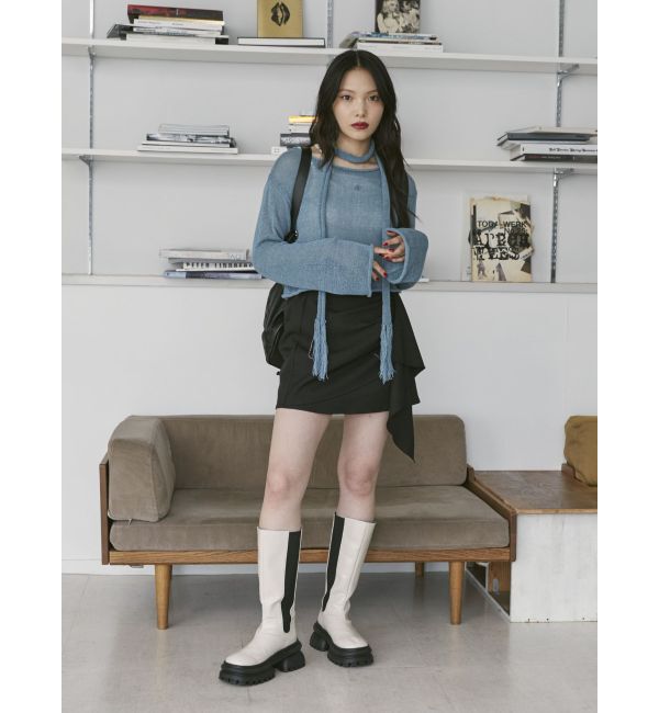 jouetie「ストールシアーニット」|ニット・セーター|