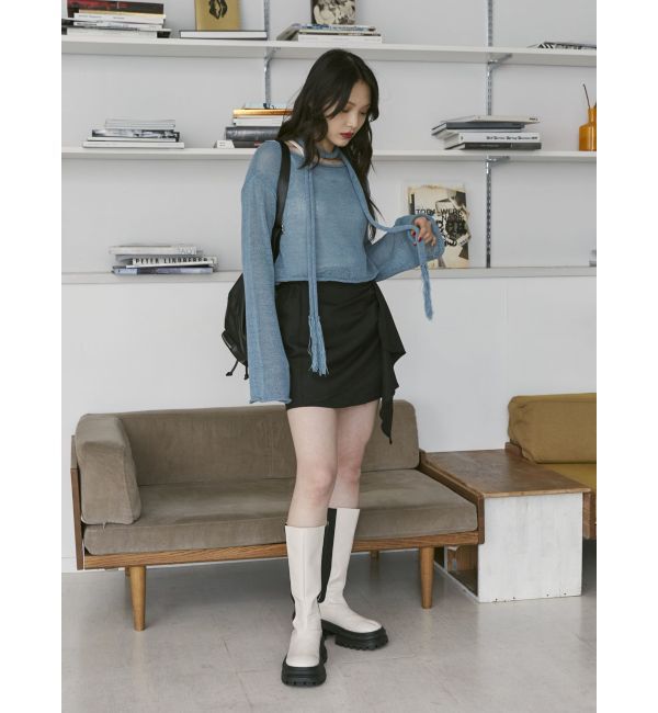 jouetie「ストールシアーニット」|ニット・セーター|