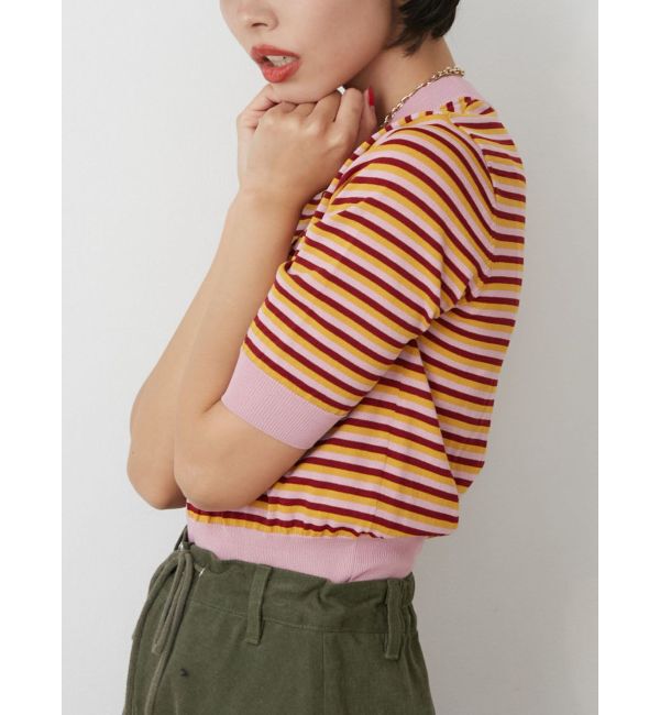 jouetie「ハイネックカラーニット」|ニット・セーター|