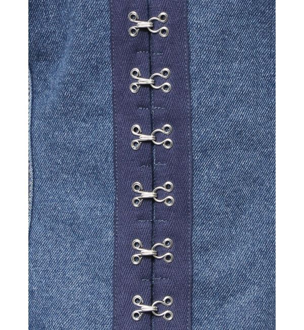 jouetie「コルセットライクデニムビスチェ」|キャミソール|