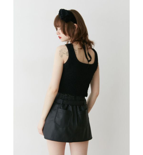 jouetie「ハーフスリーブアンサンブルニット」|ニット・セーター|