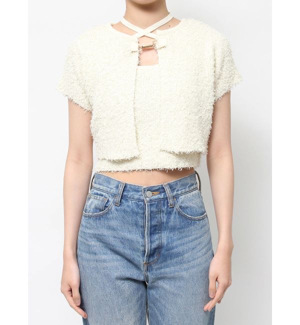 jouetie「ハーフスリーブアンサンブルニット」|ニット・セーター|