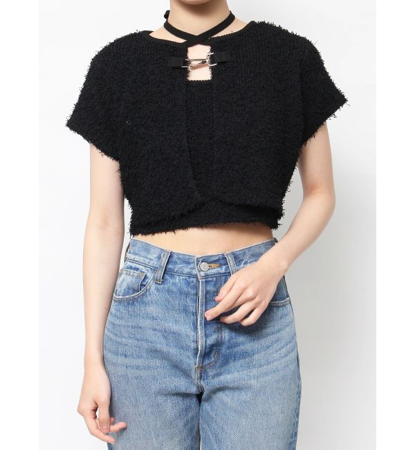 jouetie「ハーフスリーブアンサンブルニット」|ニット・セーター|