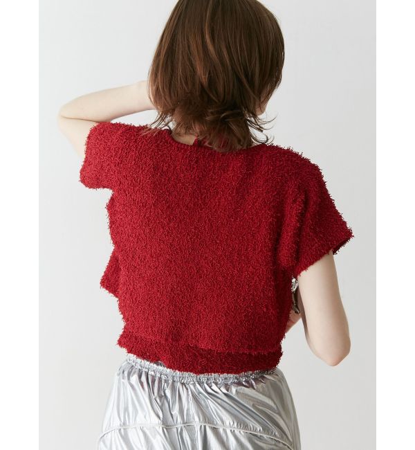 jouetie「ハーフスリーブアンサンブルニット」|ニット・セーター|