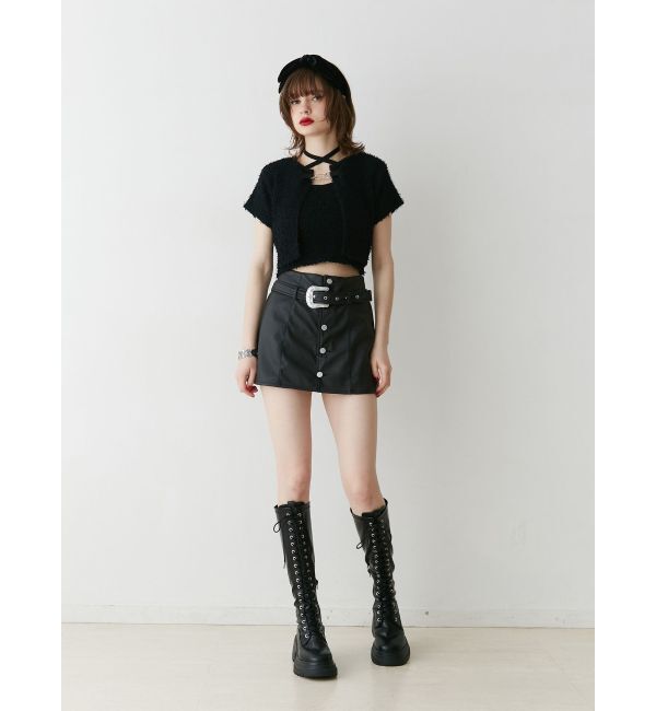 jouetie「ハーフスリーブアンサンブルニット」|ニット・セーター|