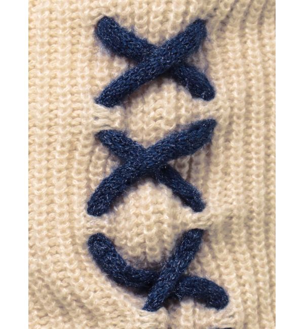 jouetie「バイカラーステッチニットショーツ【セットアップ対応】」|その他|