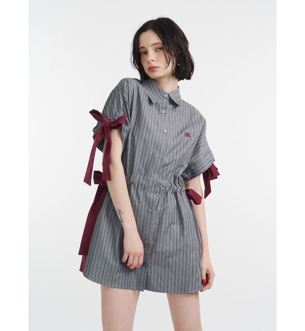 jouetie「ウエストリボンチュニックシャツ」|シャツ・ブラウス|