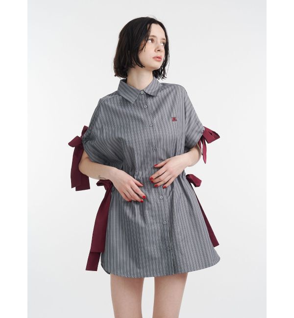 jouetie「ウエストリボンチュニックシャツ」|シャツ・ブラウス|