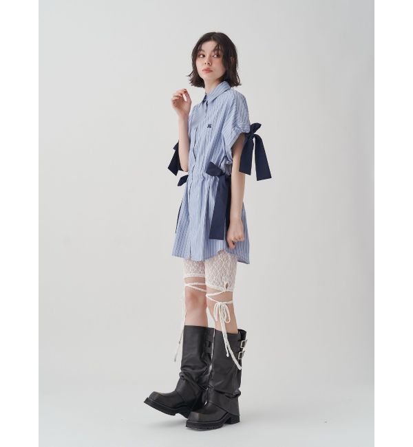jouetie「ウエストリボンチュニックシャツ」|シャツ・ブラウス|