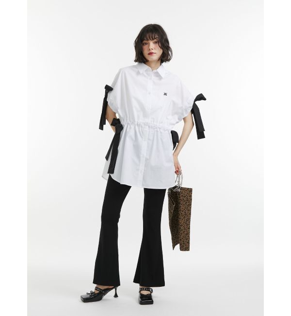 jouetie「ウエストリボンチュニックシャツ」|シャツ・ブラウス|