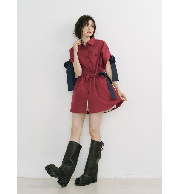 jouetie「ウエストリボンチュニックシャツ」|シャツ・ブラウス|