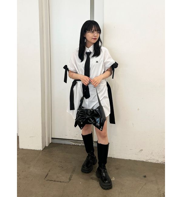 jouetie「ウエストリボンチュニックシャツ」|シャツ・ブラウス|