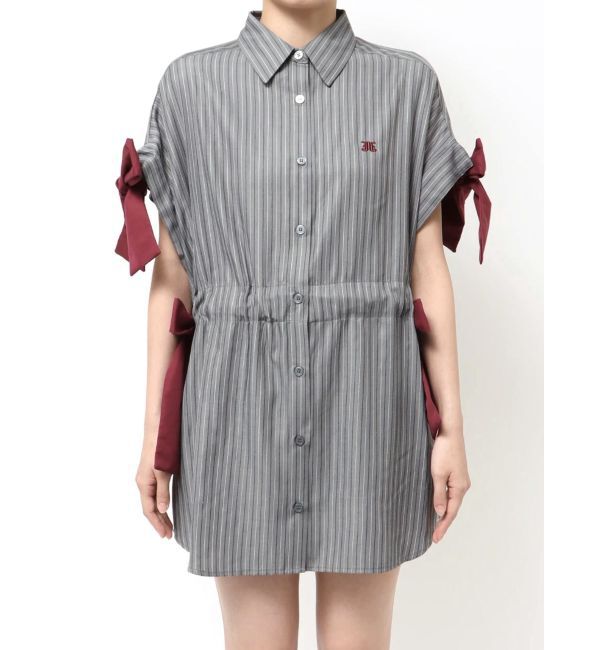 jouetie「ウエストリボンチュニックシャツ」|シャツ・ブラウス|