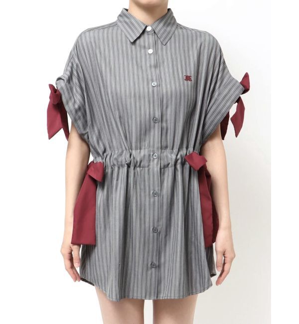 jouetie「ウエストリボンチュニックシャツ」|シャツ・ブラウス|