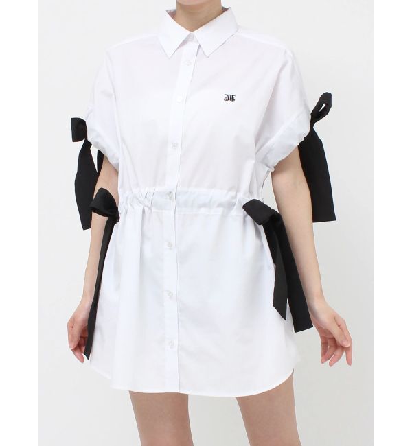 jouetie「ウエストリボンチュニックシャツ」|シャツ・ブラウス|