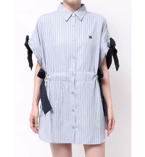 jouetie「ウエストリボンチュニックシャツ」|シャツ・ブラウス|