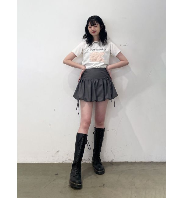 jouetie「ローズドッキングTシャツ」|Tシャツ・カットソー|