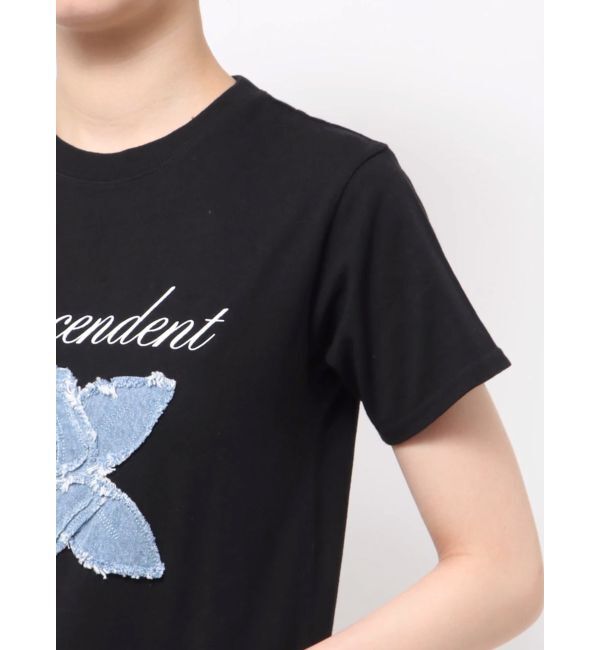 jouetie「ローズドッキングTシャツ」|Tシャツ・カットソー|