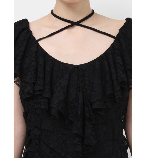 jouetie「フリルレースギャザーワンピース」|ワンピース|