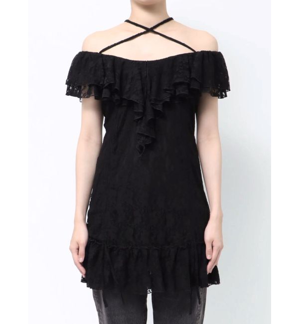 jouetie「フリルレースギャザーワンピース」|ワンピース|