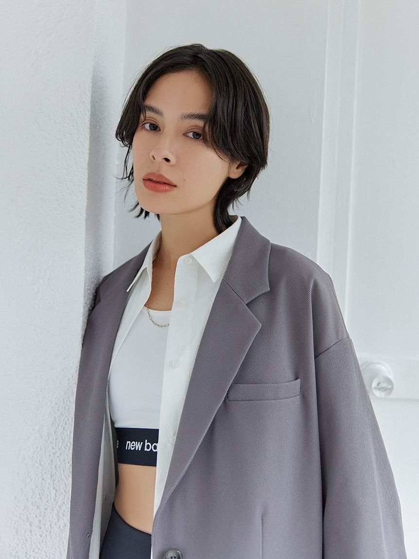 NEW BALANCE 「【New balance】Mサポートスリーク Pace Bra」|その他|WHT