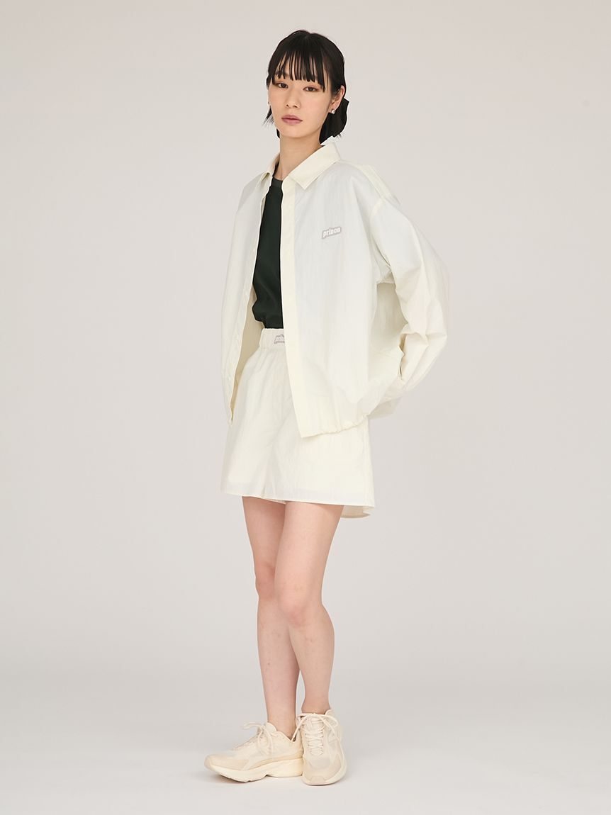 emmi atelier「【ONLINE限定カラー】【prince|emmi】ナイロンドロストシャツ」|シャツ・ブラウス|