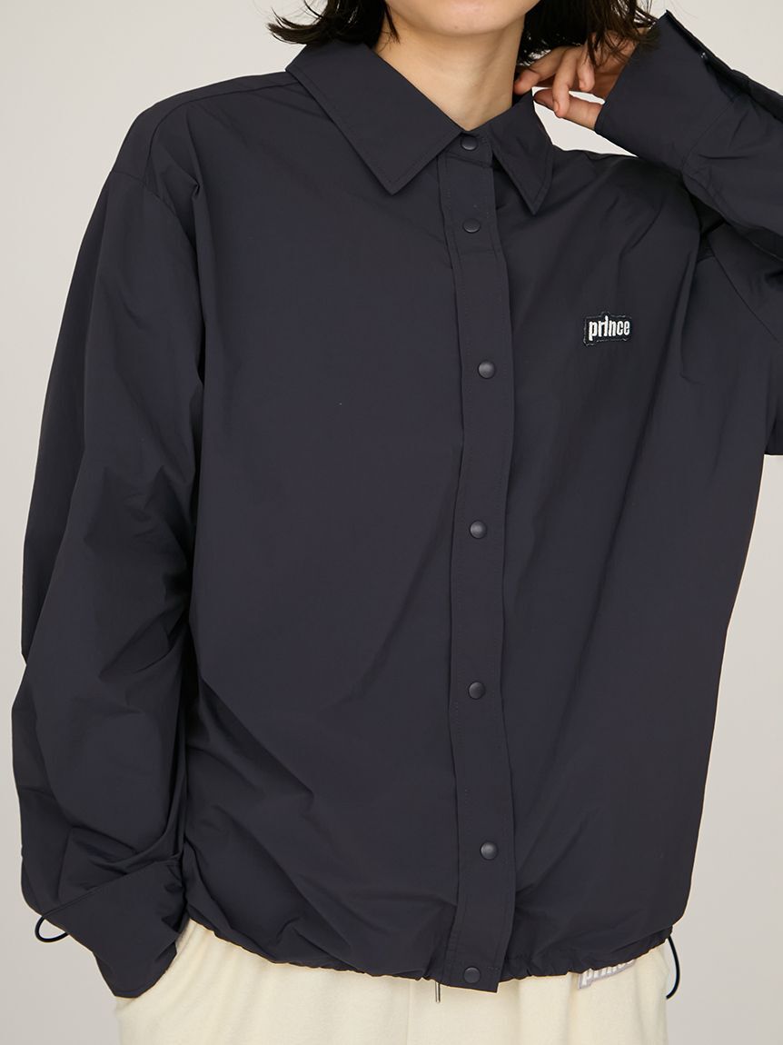 emmi atelier「【ONLINE限定カラー】【prince|emmi】ナイロンドロストシャツ」|シャツ・ブラウス|