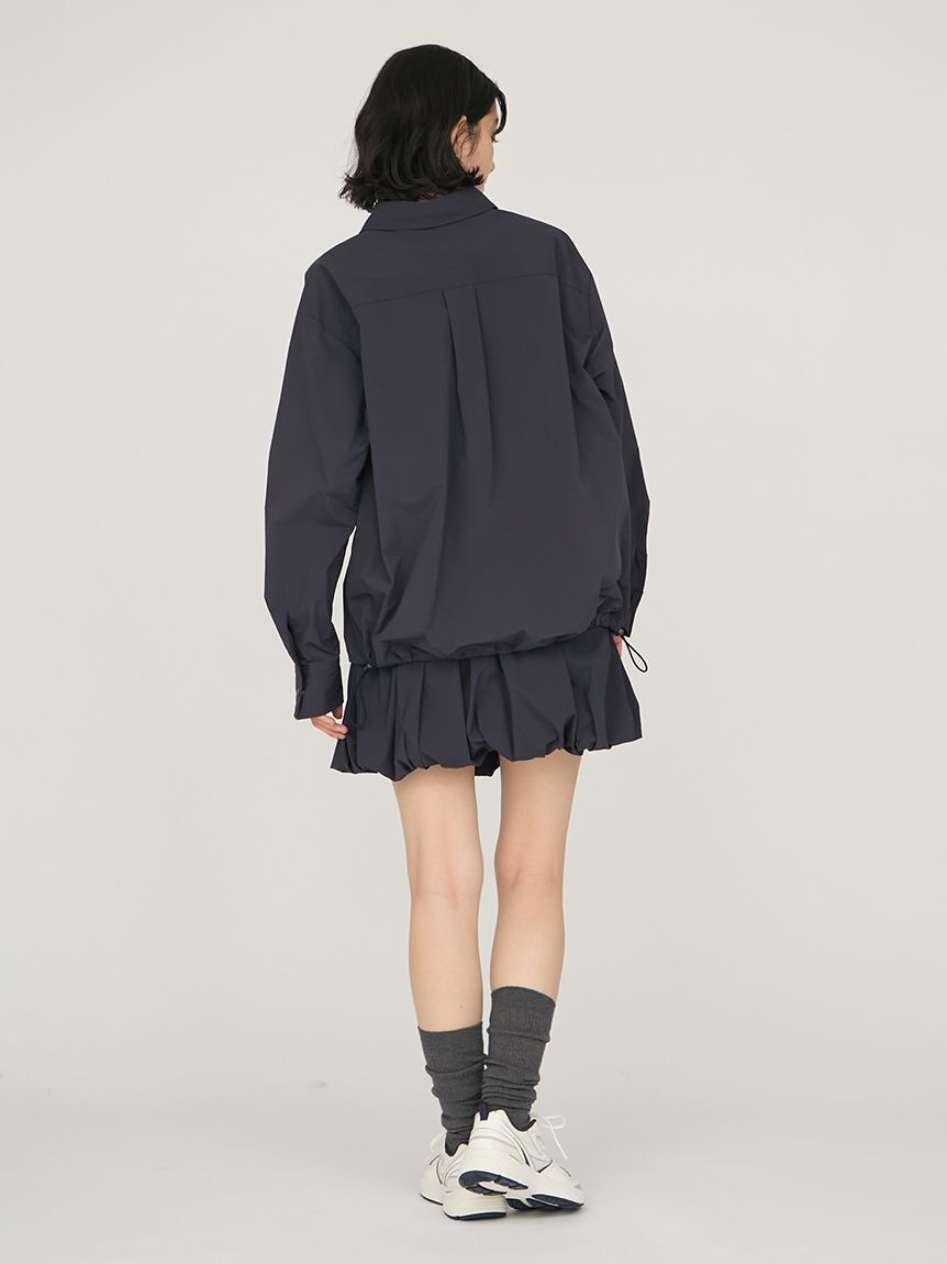 emmi atelier「【ONLINE限定カラー】【prince|emmi】ナイロンドロストシャツ」|シャツ・ブラウス|