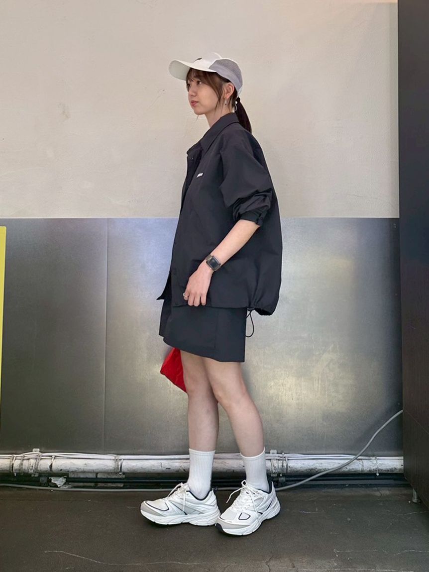 emmi atelier「【ONLINE限定カラー】【prince|emmi】ナイロンドロストシャツ」|シャツ・ブラウス|