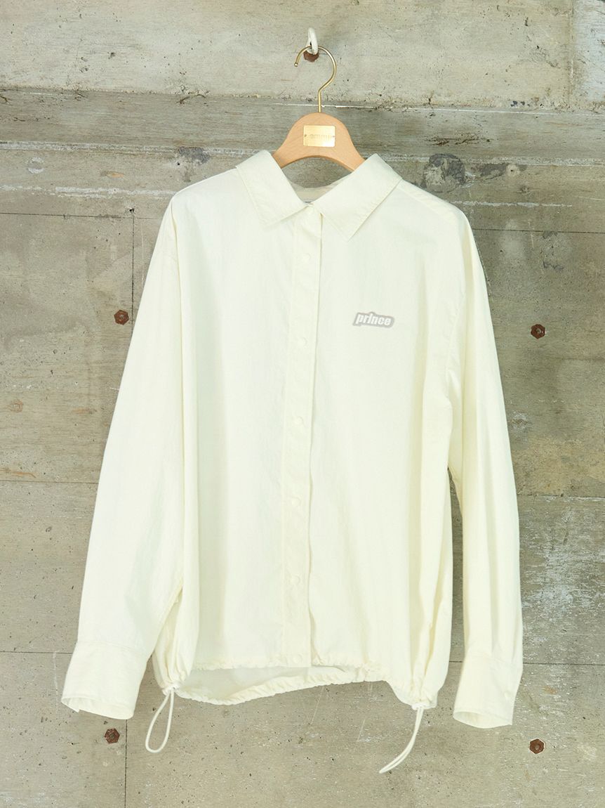 emmi atelier「【ONLINE限定カラー】【prince|emmi】ナイロンドロストシャツ」|シャツ・ブラウス|