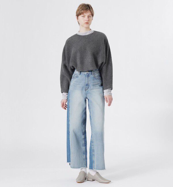  「ニットコンビワンピース」|ワンピース|