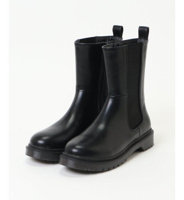 ikka「ミドルサイドゴアタンクブーツ」|その他|