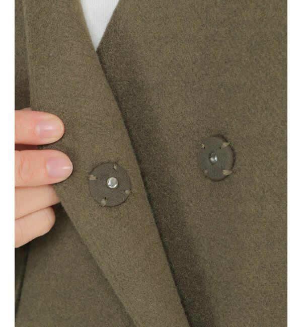 ikka「TRベルト付きミドルコート」|その他|