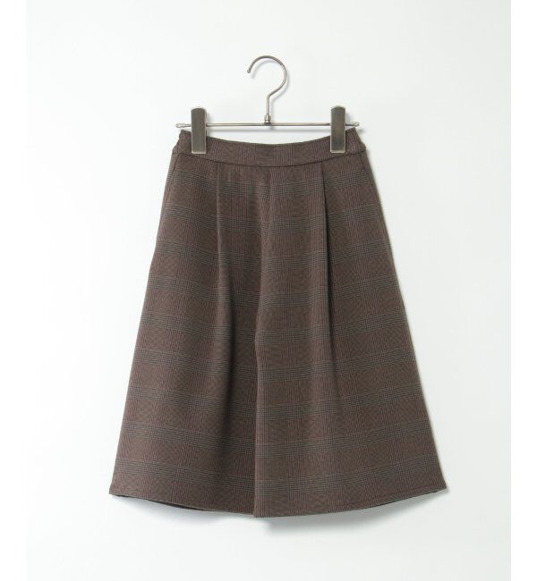 ikka kids「チェック柄ストレッチガウチョ」|その他|