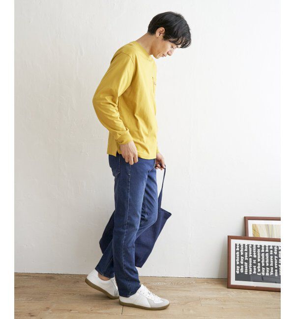 ikka「URBAN NATURE LIF ロゴワッペンポケロンT」|Tシャツ・カットソー|