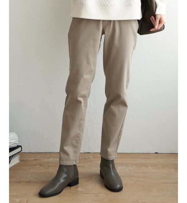 ikka「ストレッチスキニーパンツ」|その他|ベージュ