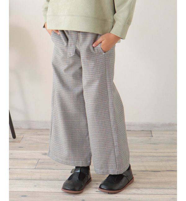 ikka kids「ベルト付きワイドパンツ（120~160cm）」|その他|