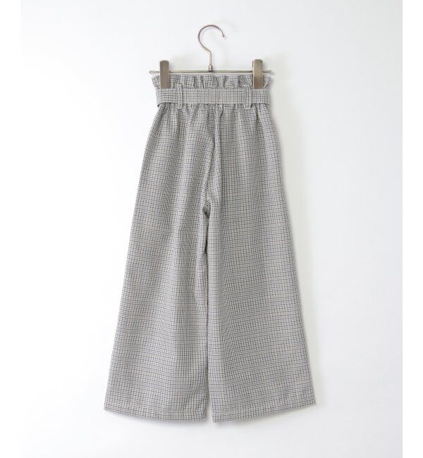 ikka kids「ベルト付きワイドパンツ（120~160cm）」|その他|