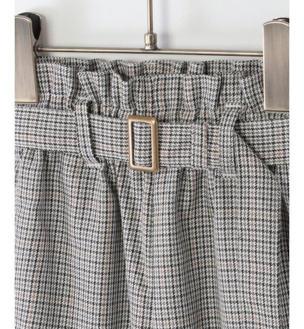 ikka kids「ベルト付きワイドパンツ（120~160cm）」|その他|